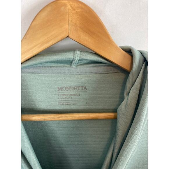 Mondetta Ottoman Abyss Green soft hoodie Large - Picture 4 of 6